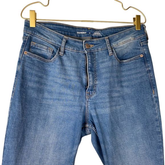 Old Navy Womans Rockstar‎ Super Skinny Jeans Size 12 Regular Style 112 - Picture 3 of 7